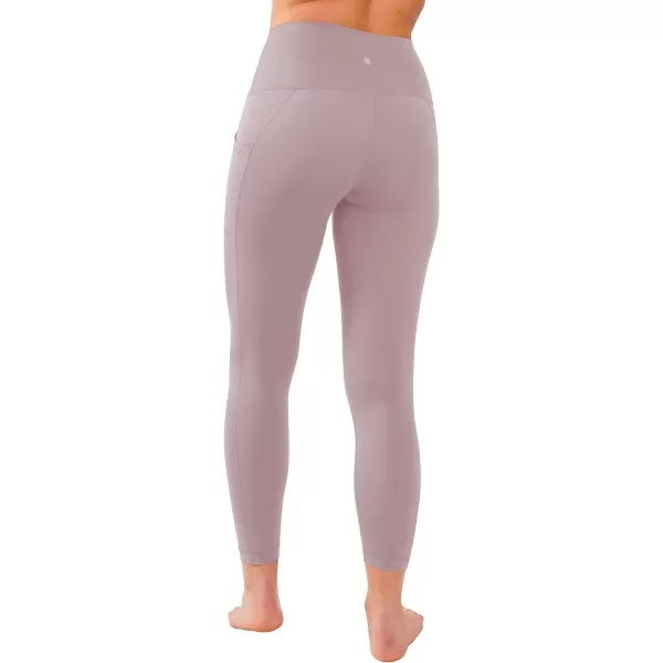 Yogalicious Lux High Waist Elastic Free Ankle LeggingElderberry WPocket