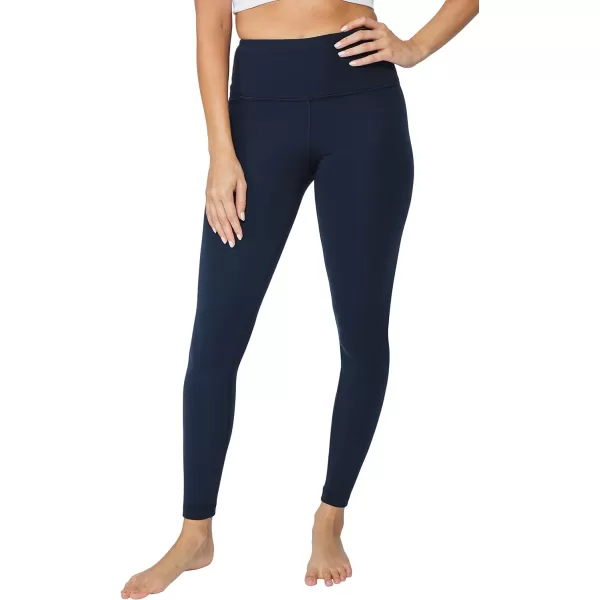 Yogalicious Squat Proof Fleece Lined High Waist Leggings for WomenOcean Silk