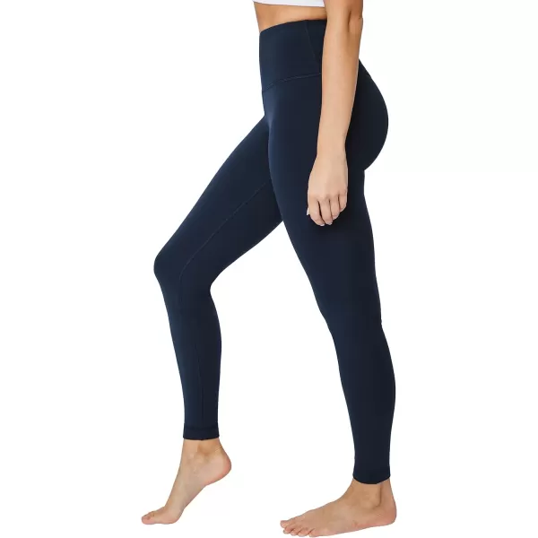 Yogalicious Squat Proof Fleece Lined High Waist Leggings for WomenOcean Silk