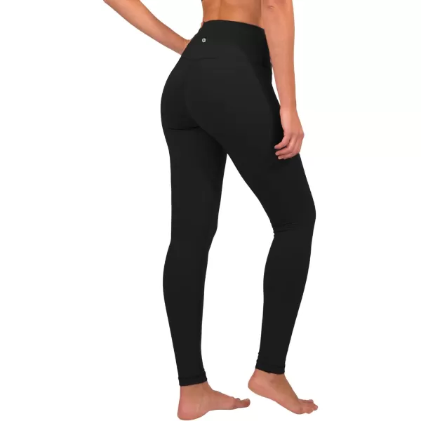 Yogalicious Super High Waist Soft Nude Tech Womens LeggingsClassic Black 28