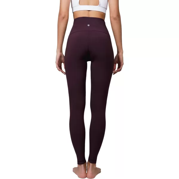 Yogalicious Super High Waist Soft Nude Tech Womens LeggingsItalian Plum 28