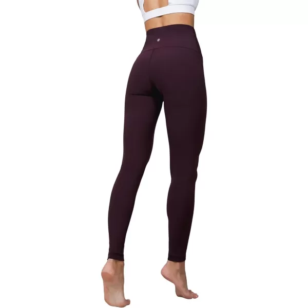 Yogalicious Super High Waist Soft Nude Tech Womens LeggingsItalian Plum 28