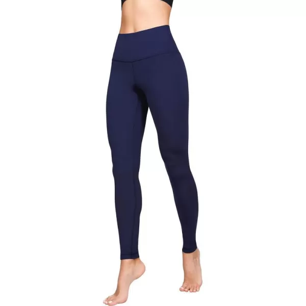 Yogalicious High Waisted Leggings for Women  Buttery Soft Second Skin Yoga PantsDark Navy Nude Tech 28