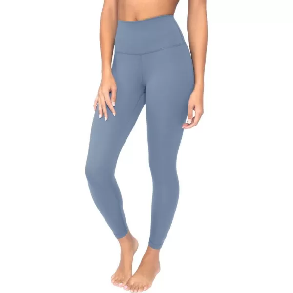 Yogalicious Lux High Waist Elastic Free Ankle LeggingFaded Denim