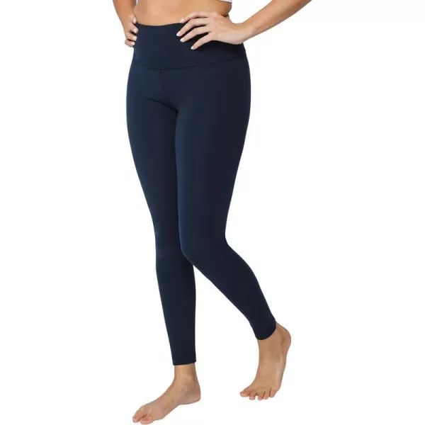 Yogalicious Squat Proof Fleece Lined High Waist Leggings for WomenOcean Silk