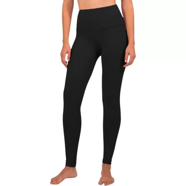 Yogalicious Super High Waist Soft Nude Tech Womens LeggingsClassic Black 28