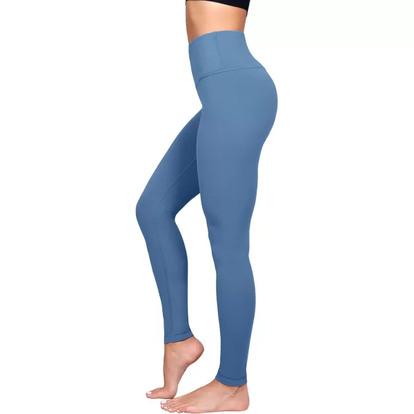 Yogalicious High Waisted Leggings for Women  Buttery Soft Second Skin Yoga PantsFaded Denim Nude Tech 28