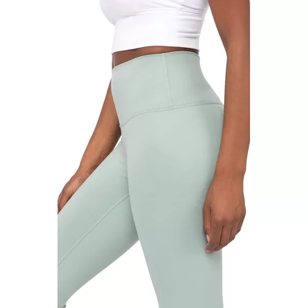 Yogalicious Lux High Waist Elastic Free Ankle LeggingGreen Milieu