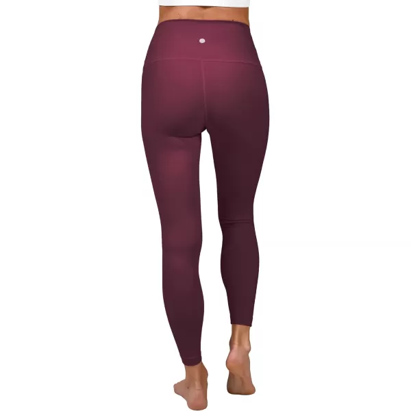 Yogalicious Lux High Waist Elastic Free Ankle LeggingMauvewood