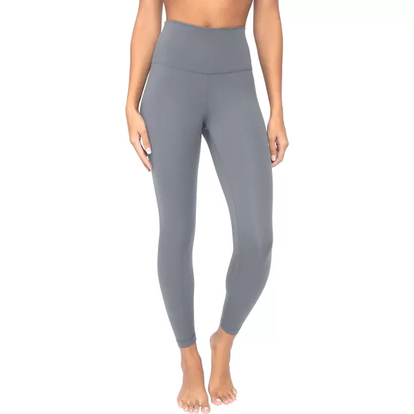 Yogalicious Lux High Waist Elastic Free Ankle LeggingSleet