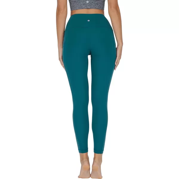Yogalicious High Waist Ultra Soft 78 Ankle Length Leggings with Pockets for WomenPacific Nude Tech