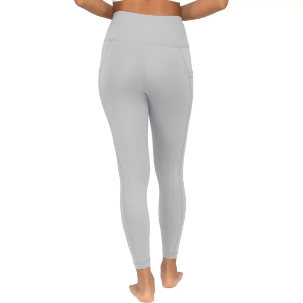 Yogalicious High Waist Ultra Soft 78 Ankle Length Leggings with Pockets for WomenSleet Lux