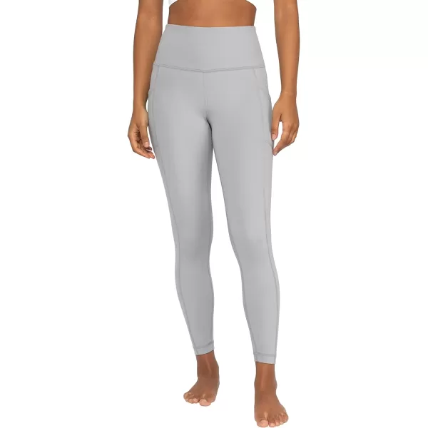 Yogalicious High Waist Ultra Soft 78 Ankle Length Leggings with Pockets for WomenSleet Lux