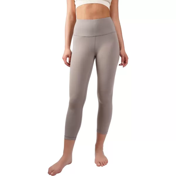 Yogalicious High Waist Ultra Soft Lightweight Capris  High Rise Yoga PantsSatellite Lux