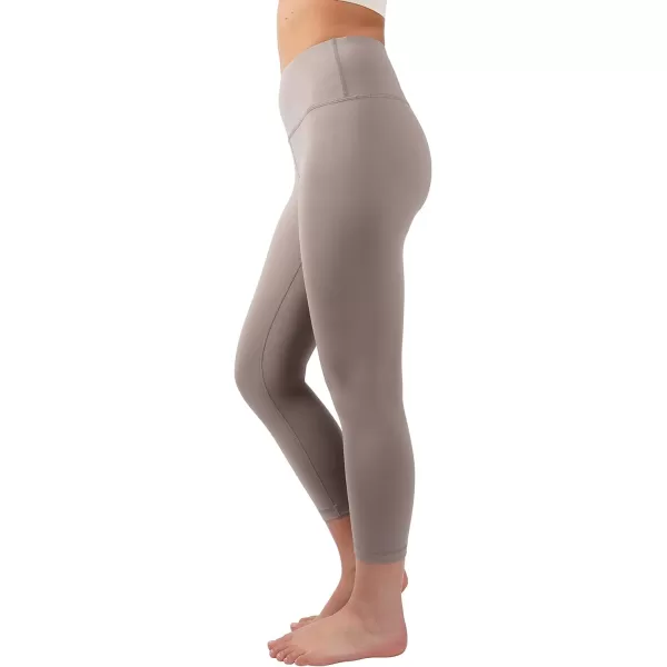 Yogalicious High Waist Ultra Soft Lightweight Capris  High Rise Yoga PantsSatellite Lux