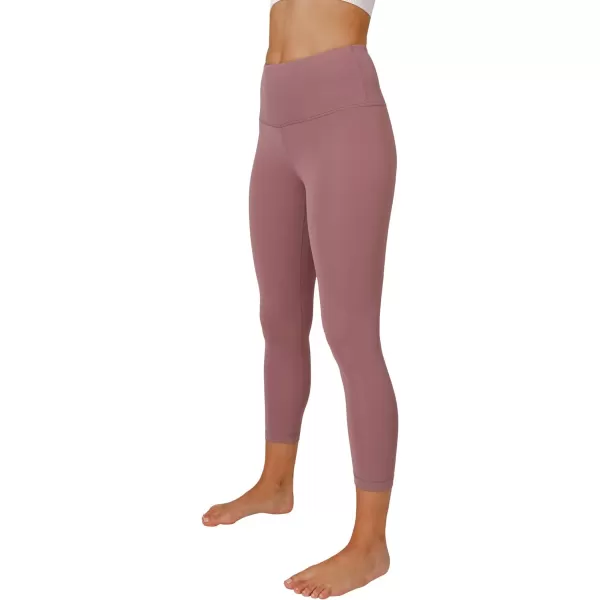 Yogalicious High Waist Ultra Soft Lightweight Capris  High Rise Yoga PantsToadstool Nude Tech