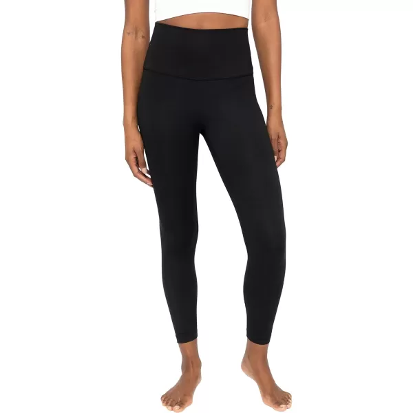 Yogalicious Lux High Waist Elastic Free Ankle LeggingBlack