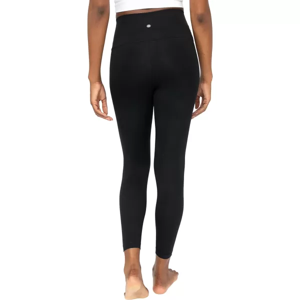 Yogalicious Lux High Waist Elastic Free Ankle LeggingBlack