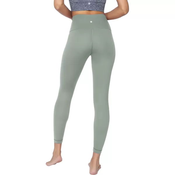 Yogalicious Lux High Waist Elastic Free Ankle LeggingDeep Lichen Green