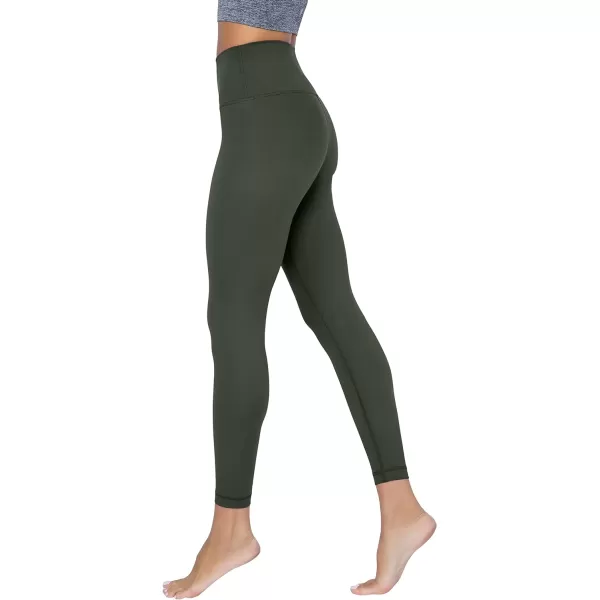 Yogalicious Lux High Waist Elastic Free Ankle LeggingForest Night