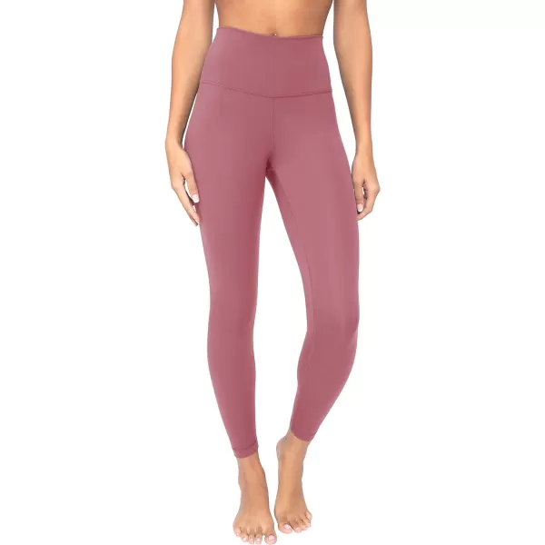 Yogalicious Lux High Waist Elastic Free Ankle LeggingNostalgia Rose