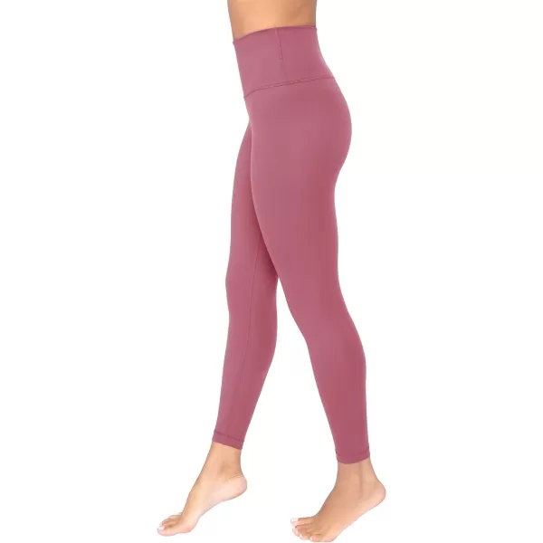 Yogalicious Lux High Waist Elastic Free Ankle LeggingNostalgia Rose