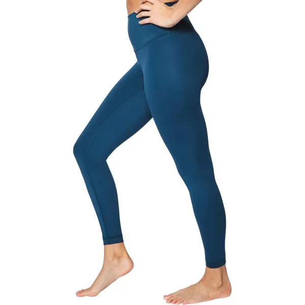 Yogalicious Lux High Waist Elastic Free Ankle LeggingOcean Silk