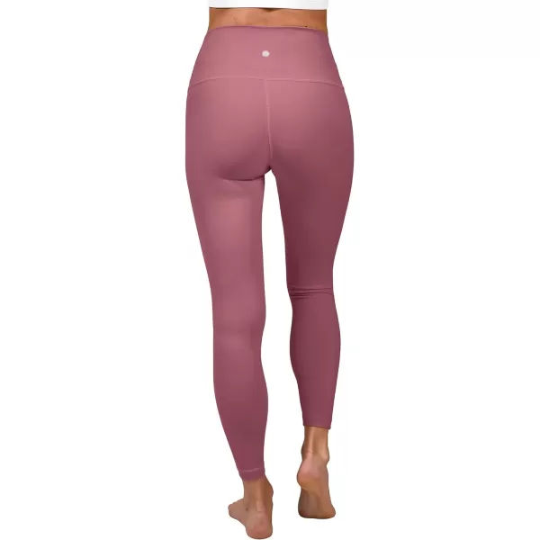 Yogalicious Lux High Waist Elastic Free Ankle LeggingRouge Blush