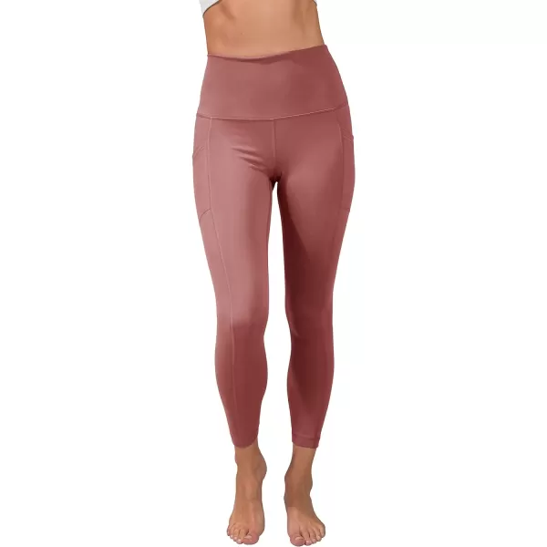 Yogalicious Lux High Waist Elastic Free Side Pocket Ankle LeggingRose Valet