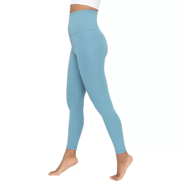 Yogalicious Super High Waist Soft Nude Tech Womens LeggingsSmoke Blue 25