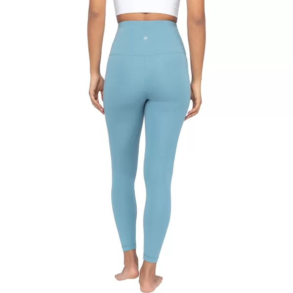 Yogalicious Super High Waist Soft Nude Tech Womens LeggingsSmoke Blue 25