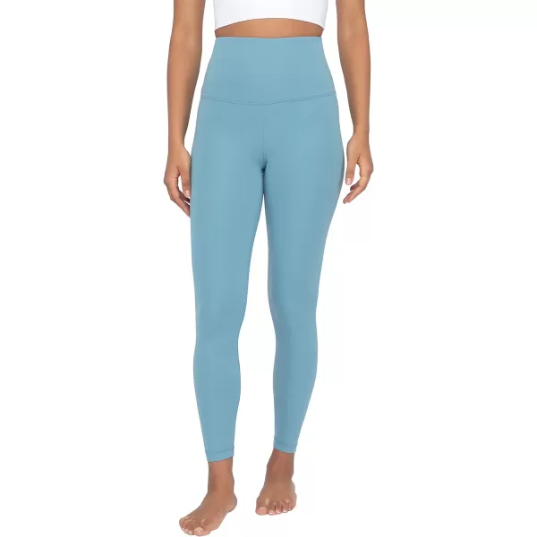 Yogalicious Super High Waist Soft Nude Tech Womens LeggingsSmoke Blue 25