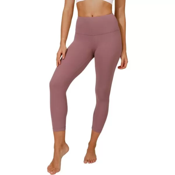 Yogalicious High Waist Ultra Soft Lightweight Capris  High Rise Yoga PantsToadstool Nude Tech