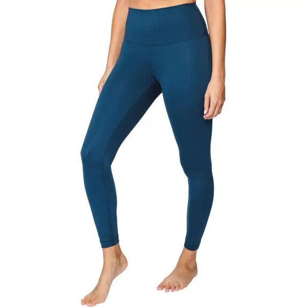 Yogalicious Lux High Waist Elastic Free Ankle LeggingOcean Silk