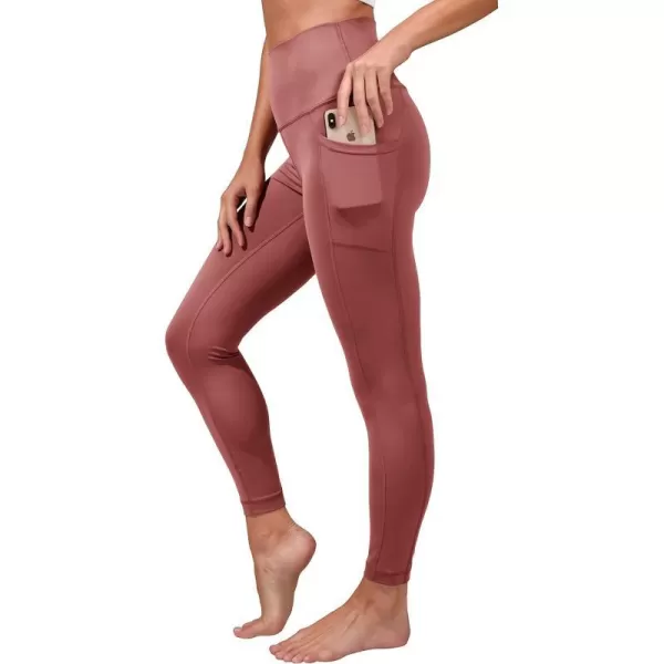 Yogalicious Lux High Waist Elastic Free Side Pocket Ankle LeggingRose Valet