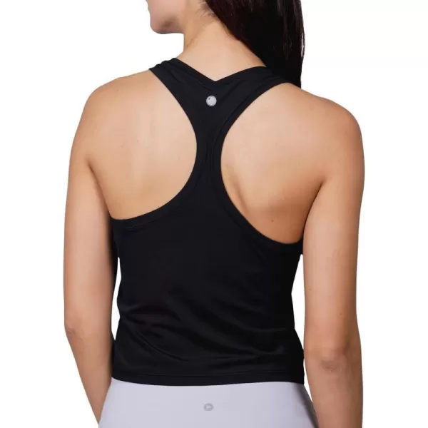 Yogalicious Ultra Soft Lightweight Racerback Tank TopBlack 19