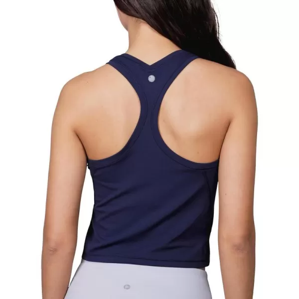 Yogalicious Ultra Soft Lightweight Racerback Tank TopDark Navy 19