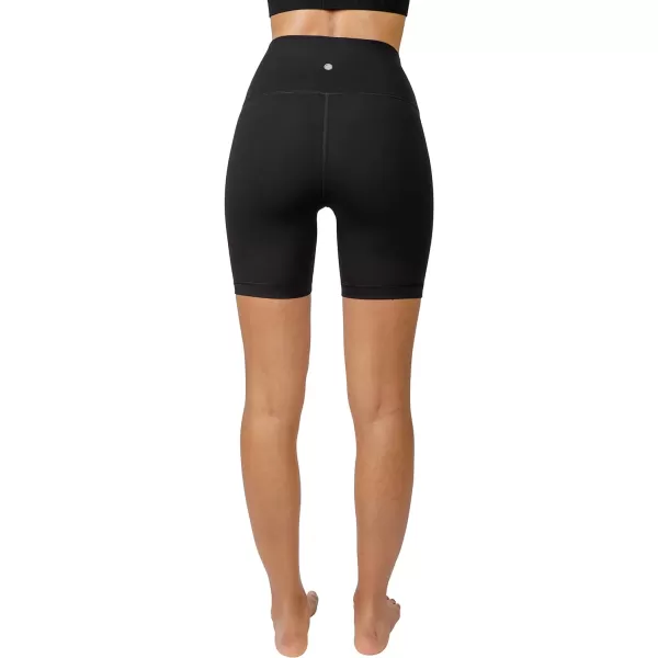 Yogalicious Lux High Waist Squat Proof Biker Short  2 Pack 5 7Black 7 Single Pack