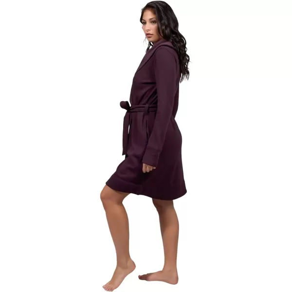 Yogalicious Ultra Plush Cozy Fleece RobeMerlot