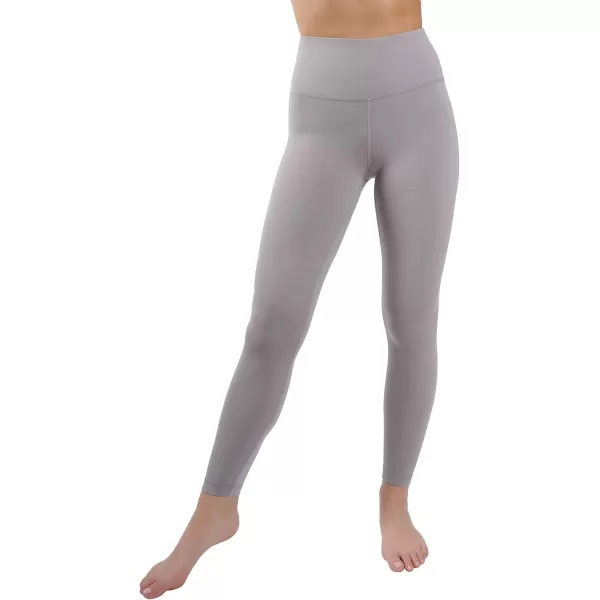 imageYogalicious High Waist Squat Proof Criss Cross VBack Ankle Length LeggingsGull