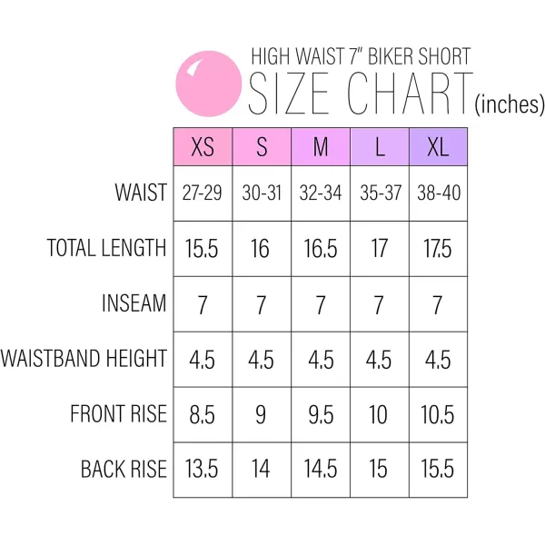 imageYogalicious Lux High Waist Squat Proof Biker Short  2 Pack 5quot 7quotSmoke BlueBlack 7 Elastic Free