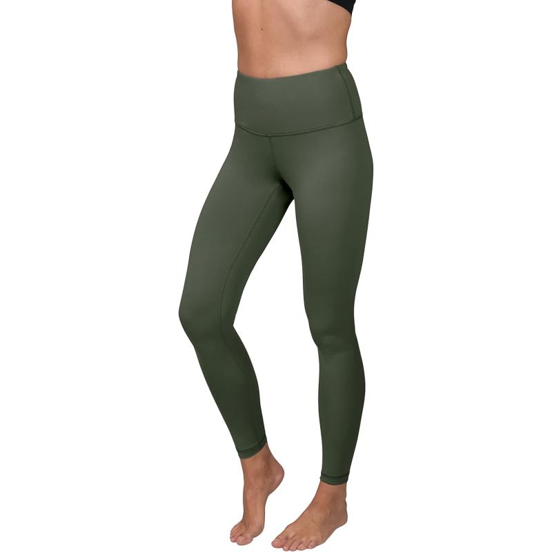 imageYogalicious High Waist Ultra Soft Nude Tech Leggings for WomenForest Night Nude Tech 28