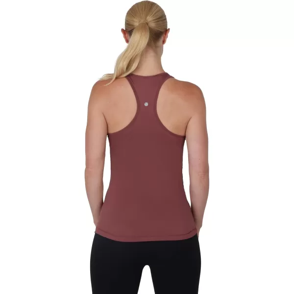 imageYogalicious 2 Pack Ultra Soft Lightweight Racerback Tank TopRose ValetHeather Charcoal