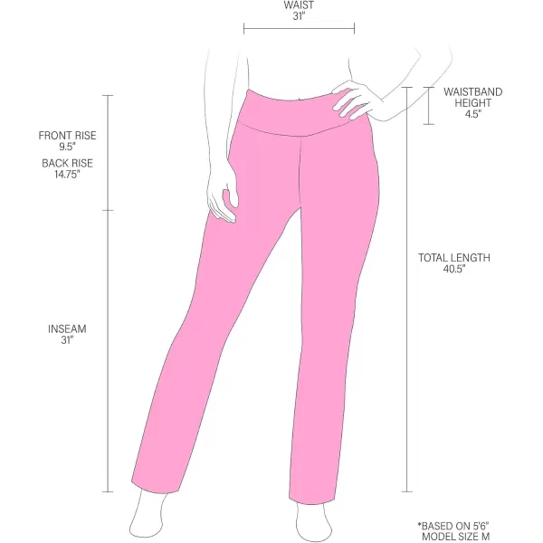 imageYogalicious High Waist Soft Nude Tech Straight Leg Yoga Pants for Women