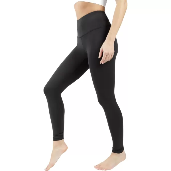 imageYogalicious High Waist Ultra Soft Nude Tech Leggings for WomenBlack Nude Tech 28