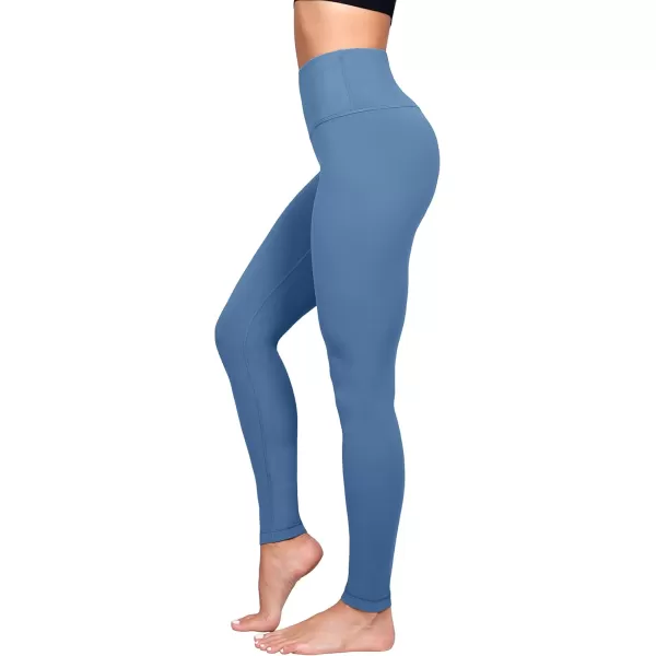 imageYogalicious High Waist Ultra Soft Nude Tech Leggings for WomenFaded Denim Nude Tech 28
