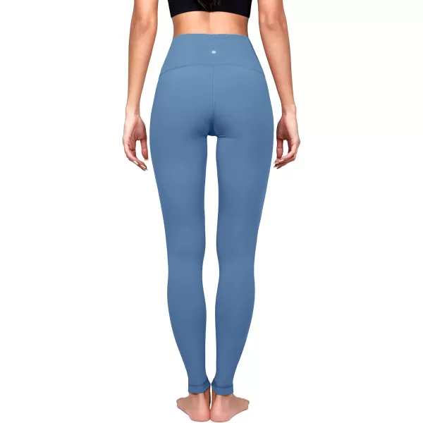 imageYogalicious High Waist Ultra Soft Nude Tech Leggings for WomenFaded Denim Nude Tech 28