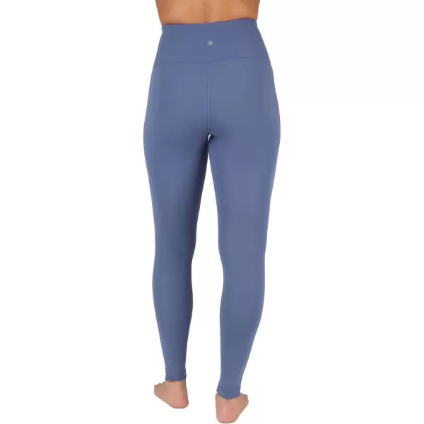 imageYogalicious High Waist Ultra Soft Nude Tech Leggings for WomenGray Blue Nude Tech 28