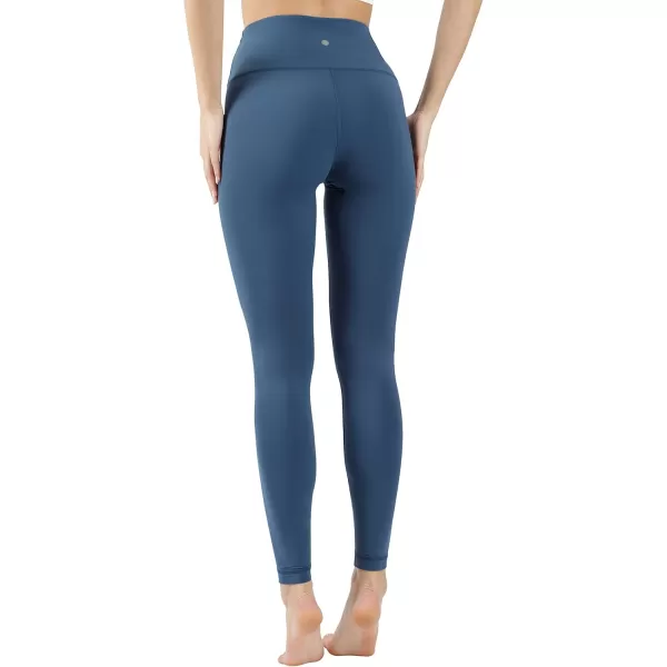 imageYogalicious High Waist Ultra Soft Nude Tech Leggings for WomenOcean Indigo Nude Tech 28
