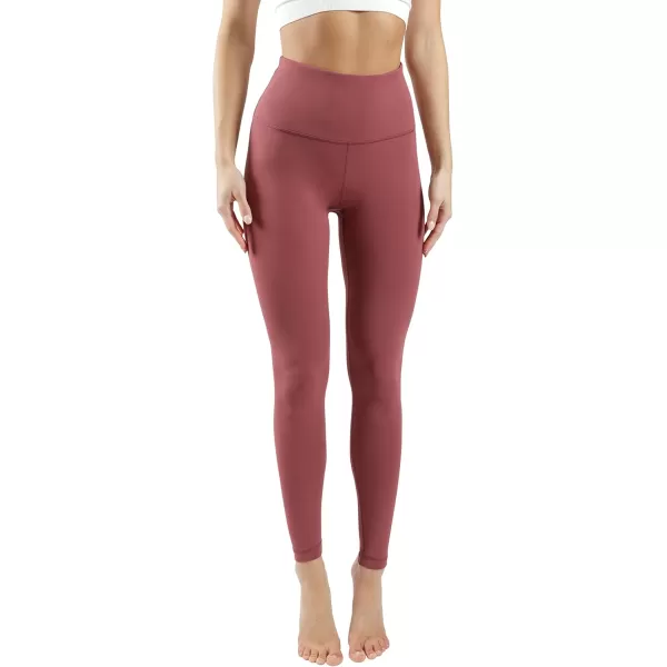 imageYogalicious High Waist Ultra Soft Nude Tech Leggings for WomenRouge Blush Nude Tech 28